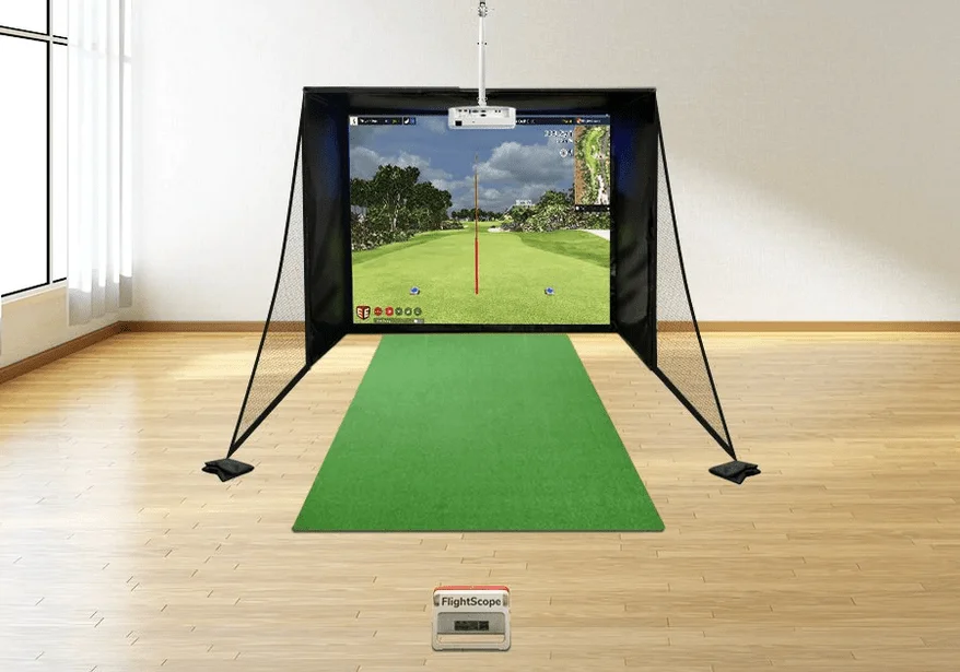 Flightscope Mevo Plus (mevo+) Perferctbay Golf Simulator Studio Package